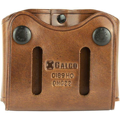 Galco DOUBLE MAG 22 Fits Belt Width 1-1.75in Tan L