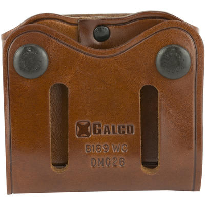 Galco DOUBLE MAG 26 Fits Belt Width 1-1.75in Tan L