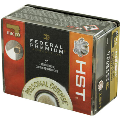 Federal Ammo 9mm 150 Grain JHP 20 Rounds [P9HST5S]