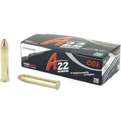 CCI Rimfire Ammo GamePoint A22 .22 Magnum (WMR) 35