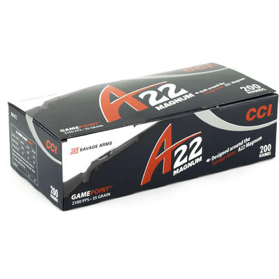 CCI Rimfire Ammo GamePoint A22 .22 Magnum (WMR) 35