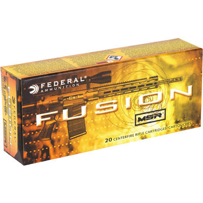 Federal Ammo Fusion MSR 6.5 Grendel 120 Grain SP 2