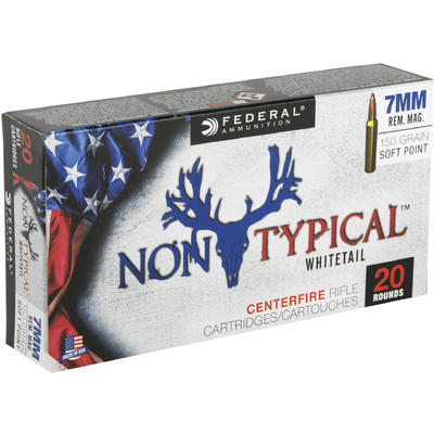 Federal Ammo Non-Typical 7mm Magnum 150 Grain SP 2