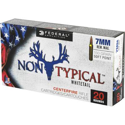 Federal Ammo Non-Typical 7mm Magnum 150 Grain SP 2