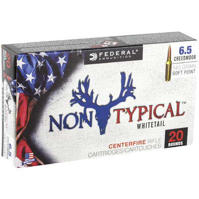 Federal Ammo Non-Typical 6.5 Creedmoor 140 Grain S