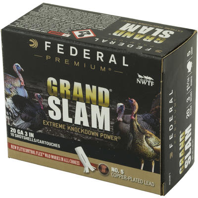 Federal Shotshells Grand Slam Turkey 20 Gauge 3in