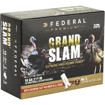 Federal Shotshells Grand Slam Turkey 10 Gauge 3.5i