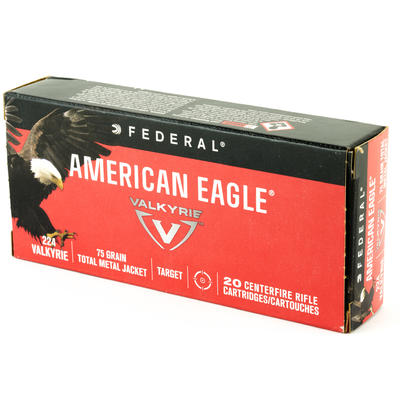 Federal Ammo American Eagle 224 Valkyrie 75 Grain