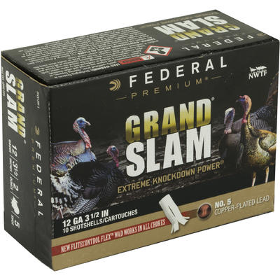 Federal Shotshells Grand Slam Turkey 12 Gauge 3.5i