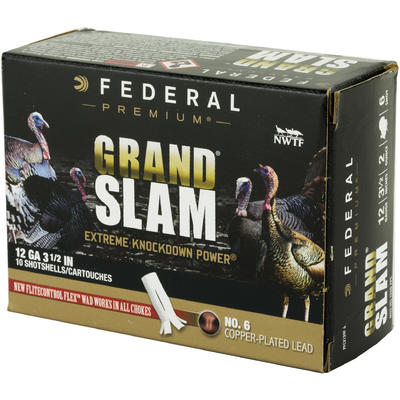 Federal Shotshells Grand Slam Turkey 12 Gauge 3.5i Federal Shotshells Grand Slam Turkey 12 Gauge 3.5i