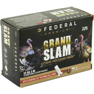 Federal Shotshells Grand Slam Turkey 12 Gauge 3in