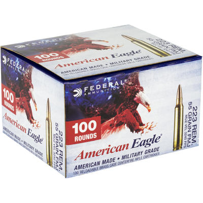 Federal Ammo American Eagle 223 Remington 55 Grain