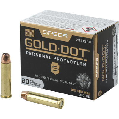 Speer Ammo Gold Dot Personal Protection 327 Federa