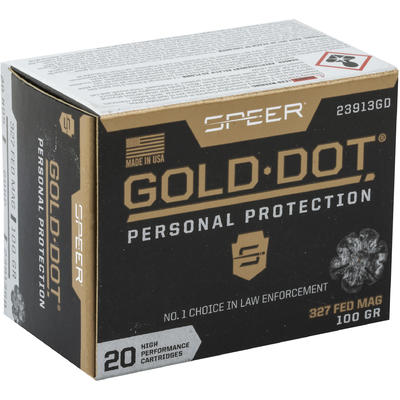 Speer Ammo Gold Dot Personal Protection 327 Federa