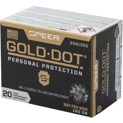 Speer Ammo Gold Dot Personal Protection 327 Federa