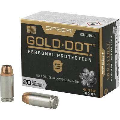 Speer Ammo Gold Dot Personal Protection 40 S&W