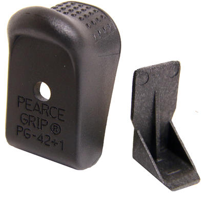 Pearce Plus Extension Fits Glock G42 Black Finish