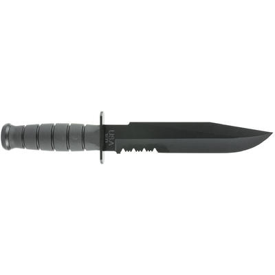 Ka-Bar Knife Fighting/Utility 8in Clip Point Serra