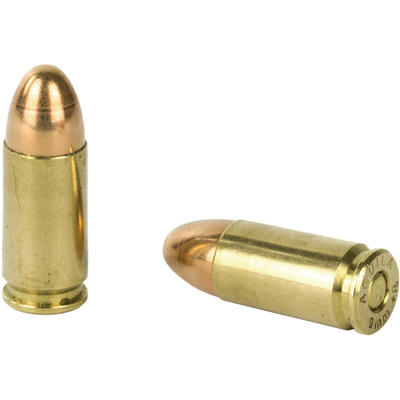 Aguila Ammo 9mm+P 115 Grain FMJ 50 Rounds [1E09211