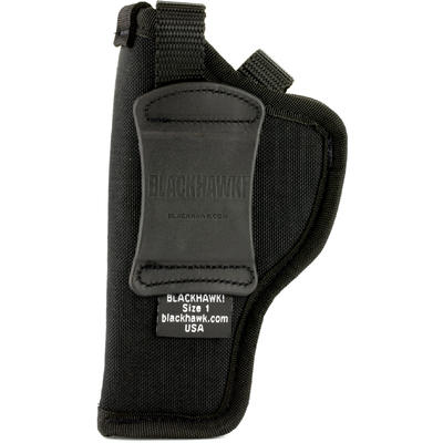 Blackhawk Hip Holster Right-Hand Size 1 Black Nylo Blackhawk Hip Holster Right-Hand Size 1 Black Nylo