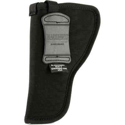Blackhawk Hip Holster Right-Hand Size 2 Black Nylo Blackhawk Hip Holster Right-Hand Size 2 Black Nylo
