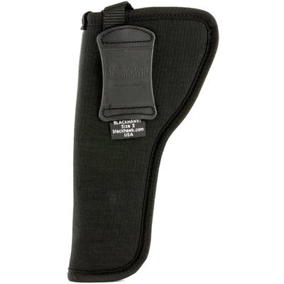 Blackhawk Hip Holster Right-Hand Size 3 Black Nylo