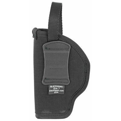 Blackhawk Hip Holster Right-Hand Size 7 Black Nylo