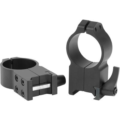Warne Maxima Ring 30mm Ultra High Steel Black [217