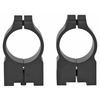 Warne Maxima 1in Rings Tikka High 1in Dia Matte Bl