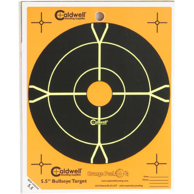Caldwell Orange Peel Targets Bullseye 5.5in 10-Pac