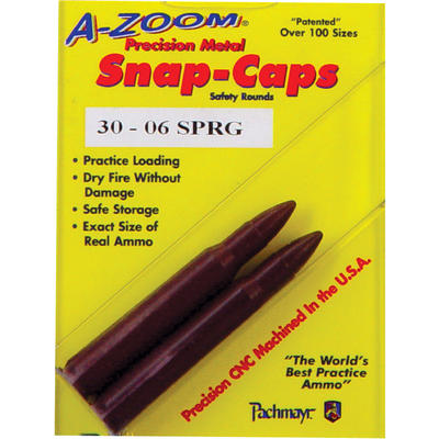 A-Zoom Dummy Ammo Snap Caps Rifle 30-06 Springfiel