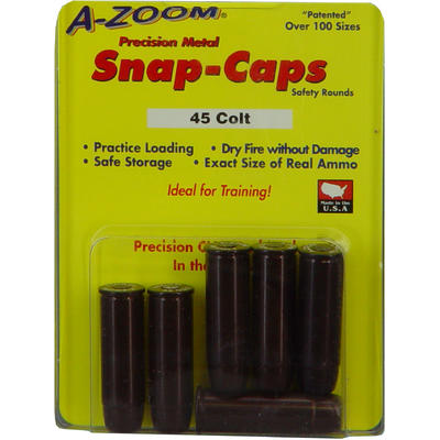 A-Zoom Dummy Ammo Snap Caps 45 Colt 6-Pack [16124]