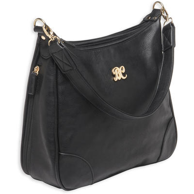 Bulldog Hobo Style Purse Black [BDP010]