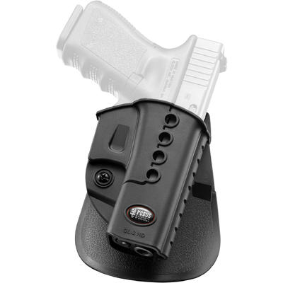 Fobus Evolution Belt Holster GL2E2BH Black Plastic