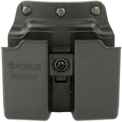Fobus Double MAG Pouch 6900BH Black Plastic [6900B Fobus Double MAG Pouch 6900BH Black Plastic [6900B