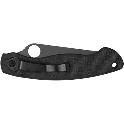 Spyderco Military Model Folding Knife Plain Edge B