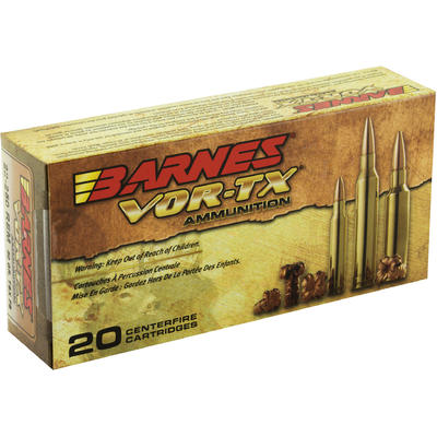 Barnes Ammo Vor-Tx 22-250 Remington 50 Grain TSX F