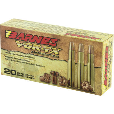 Barnes Ammo Vor-Tx 30-30 Winchester 150 Grain TSX