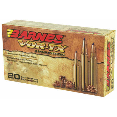 Barnes Ammo Vor-Tx 308 Winchester 168 Grain TSX Bo