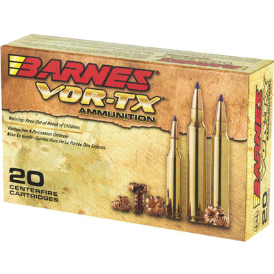 Barnes Ammo Vor-Tx 25-06 Remington 100 Grain TSX B
