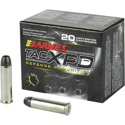 Barnes Ammo TAC-XPD 357 Magnum 125 Grain Copper 20