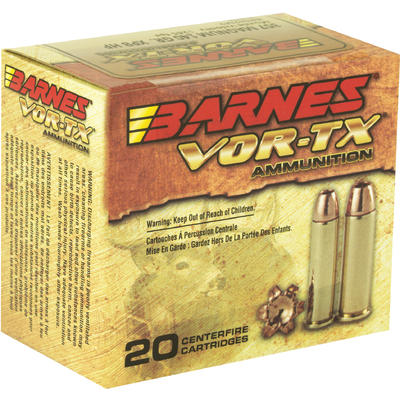 Barnes Ammo Vor-Tx Hunting 357 Magnum XPB 140 Grai