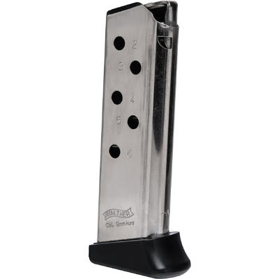 Walther Magazine PPK 380 ACP 6 Rounds Finger Rest