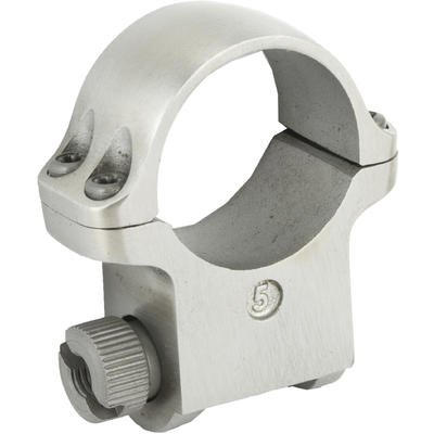 Ruger Clam Pack Single Ring High 1in Dia Stainless