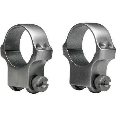 Ruger Ring Set High 1in Dia Stainless [90408]
