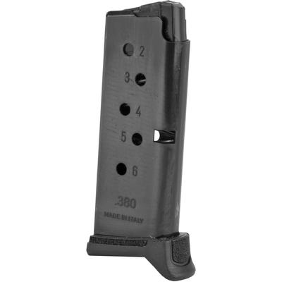 Ruger Magazine LCP II 380 ACP 6 Rounds Steel Blued