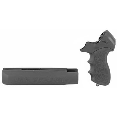 Hogue Mossberg 500 Tamer Grip/Forend Black Rubber
