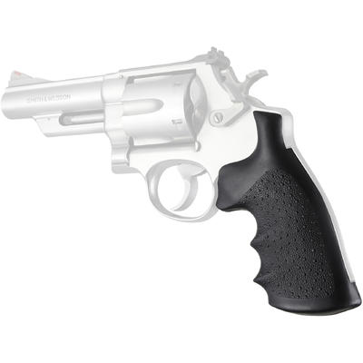 Hogue S&W N Frame Square Butt Rubber Grip w/Fi