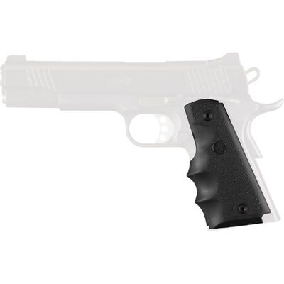 Hogue 1911 Goverment Rubber Grip w/Finger Grooves
