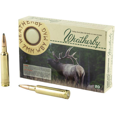 Weatherby Ammo 7mm Weatherby Magnum Spire Point 15